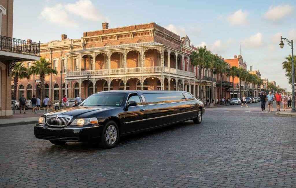 Galveston limousine service for hotels, events, and The Strand