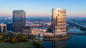 The Woodlands Waterway – business travel destination near Houston