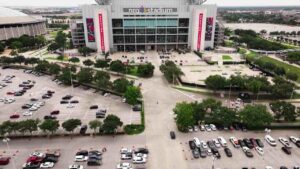 parking system for World Cup matches at NRG Stadium