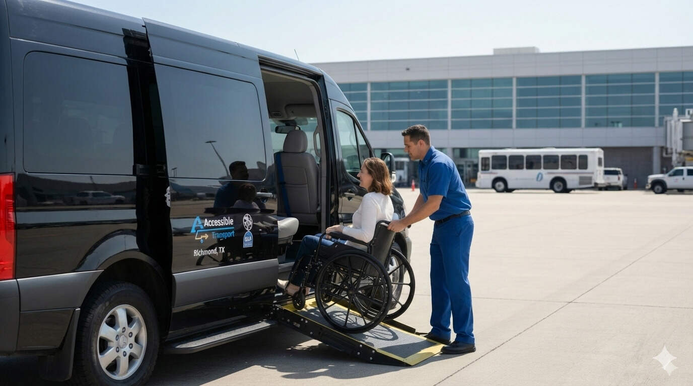 Richmond TX wheelchair transportation for medical appointments and hospital visits
