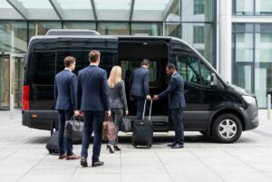 Rolls-Royce Ghost VIP chauffeur service for Houston executives traveling to Formula 1 weekend at Circuit of the Americas Austin