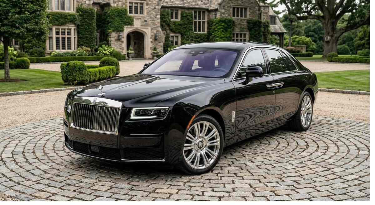 Rolls-Royce Ghost luxury car service in Houston by Elite Town Car Services